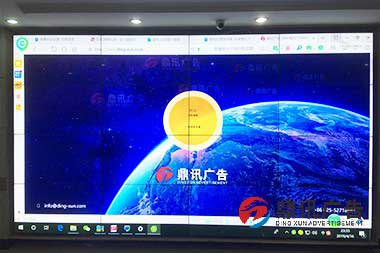 南京led显示屏工程案例 拼接显示屏施工